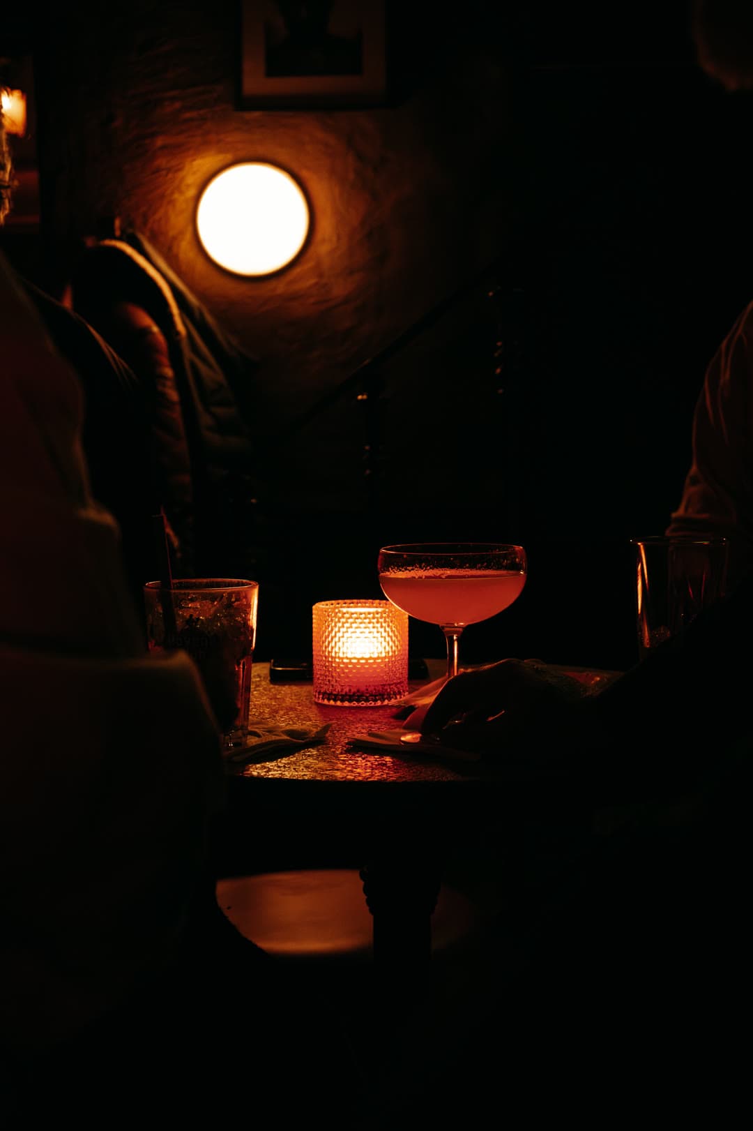 Havana Club München, Drinks bei Kerzenlicht